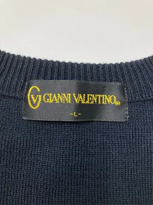 GIANNI VALENTINO/ジャンニバレンチノ/ベスト/トップス/ブラック/L