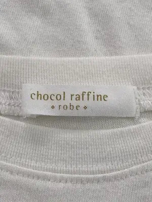 chocol raffine/ショコラフィネ/Tシャツ/カットソー/トップス/ホワイト/F