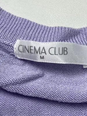 CINEMA CLUB/シネマクラブ/カーディガン/ボレロ/トップス/パープル/M