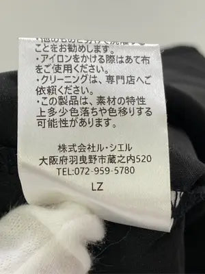 La-gemme/ラジェム/Tシャツ/カットソー/トップス/ブラック