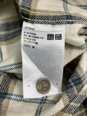 UNIQLO/ユニクロ/シャツ/ブラウス/トップス/ベージュ/S