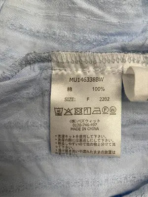 MUHE'T/ミュエータ/シャツ/ブラウス/トップス/スカイブルー/F