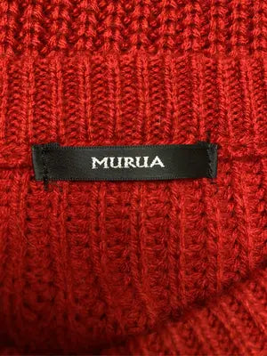 MURUA/ムルーア/ニット/セーター/トップス/レッド/F