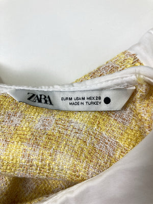 ZARA/ザラ/シャツ/ブラウス/トップス/イエロー/M