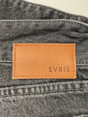 Evris/エヴリス/デニムパンツ/パンツ/ブラック/S