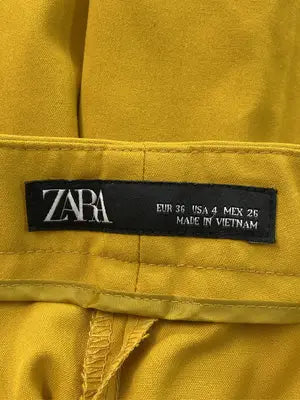 ZARA/ザラ/スラックス/パンツ/イエロー/USA 4