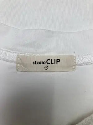 studio CLIP/スタジオクリップ/Tシャツ/カットソー/トップス/ホワイト/F