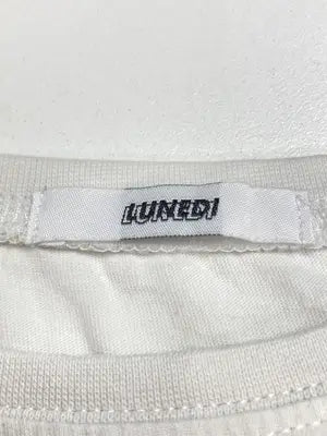 Lunedi/Tシャツ/カットソー/トップス/ホワイト/M