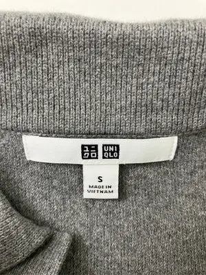 UNIQLO/ユニクロ/ニット/セーター/トップス/グレー/S