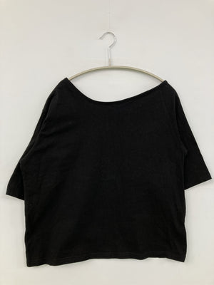 Tip Top/ティップトップ/Tシャツ/カットソー/トップス/ブラック/F