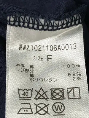 W.W.G/フーズフーギャラリー/Tシャツ/カットソー/トップス/ネイビー/F