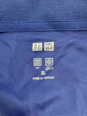 UNIQLO/ユニクロ/ポロシャツ/トップス/ブルー/XL