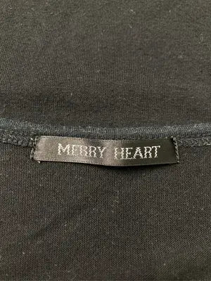MERRY HEART/Tシャツ/カットソー/トップス/ブラック/L
