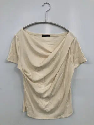Ranan/ラナン/Tシャツ/カットソー/トップス/アイボリー/M  バスト79～87  身長154～162