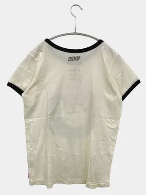 REFRESH/Tシャツ/カットソー/トップス/アイボリー/M