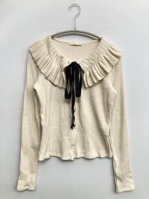 ZARA/ザラ/カーディガン/ボレロ/トップス/ホワイト/USA M