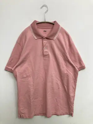 UNIQLO/ユニクロ/ポロシャツ/トップス/ピンク/L