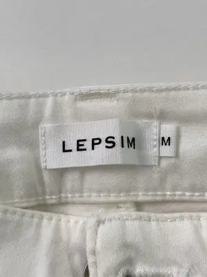 LEPSIM/レプシィム/デニムパンツ/パンツ/ホワイト/M
