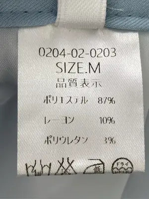 by muni:r/バイムニール/ショート/ミニスカート/スカート/スカイブルー/M
