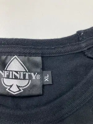 INFINITY/Tシャツ/カットソー/トップス/ブラック/XL