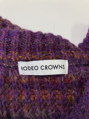 RODEO CROWNS/ロデオクラウンズ/ニット/セーター/トップス/パープル/FREE