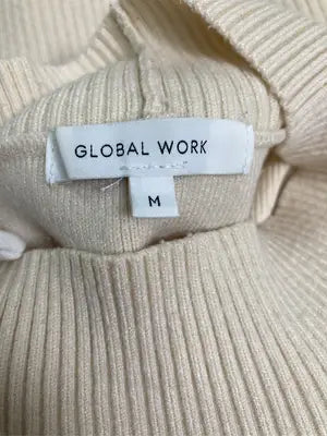 GLOBAL WORK/グローバルワーク/ニット/セーター/トップス/アイボリー/M