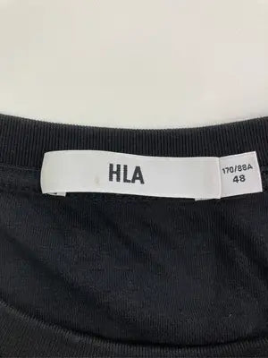 HLA/Tシャツ/カットソー/トップス/ブラック/48