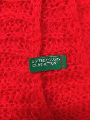 UNITED COLORS OF BENETTON/ユナイテッドカラーズオブベネトン/ニット/セーター/トップス/レッド