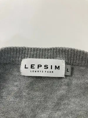 LEPSIM/レプシィム/カーディガン/ボレロ/トップス/グレー/L