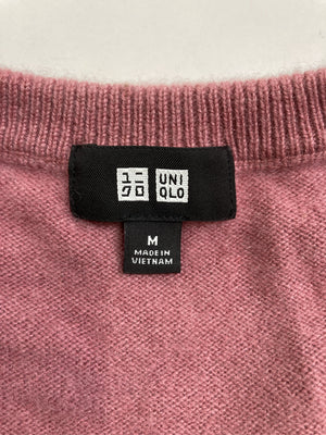 UNIQLO/ユニクロ/ニット/セーター/トップス/ピンク/M