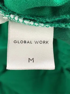 GLOBAL WORK/グローバルワーク/スラックス/パンツ/グリーン/M