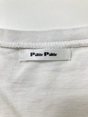 Pair Pair/ペアペア/Tシャツ/カットソー/トップス/ホワイト/M