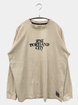 RYZ/Tシャツ/カットソー/トップス/ベージュ/L