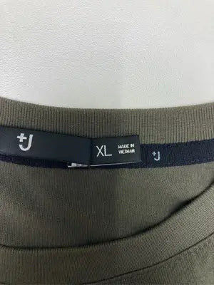 UNIQLO/ユニクロ/Tシャツ/カットソー/トップス/カーキ/XL