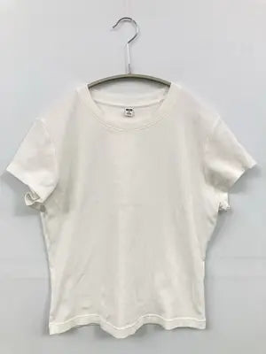 UNIQLO/ユニクロ/Tシャツ/カットソー/トップス/ホワイト/M