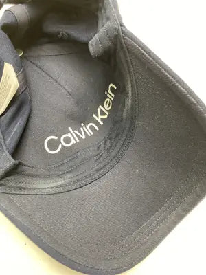 Calvin Klein/カルバンクライン/キャップ/帽子/ネイビー/ONE SIZE