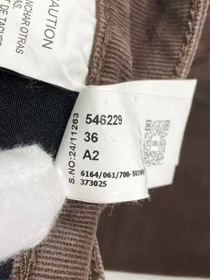 ZARA/ザラ/デニムパンツ/パンツ/ブラウン/EUR 36