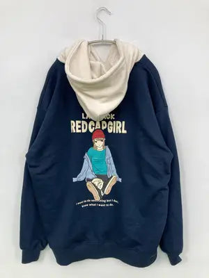 RED CAP GIRL/レッドキャップガール/パーカー/トップス/ネイビー/M