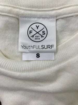 YouthFUL SURF/Tシャツ/カットソー/トップス/ホワイト/S