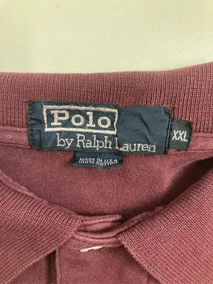 Polo by Ralph Lauren/ポロバイラルフローレン/ポロシャツ/トップス/レッド/XXL