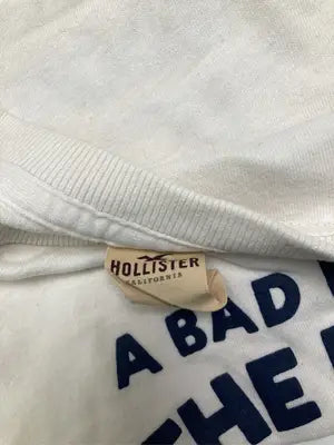 HOLLISTER/ホリスター/Tシャツ/カットソー/トップス/ホワイト/S