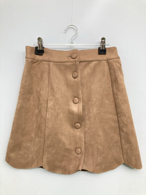 Emsexcite/エムズエキサイト/ショート/ミニスカート/スカート/ブラウン/M