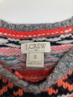 J.CREW/ジェイクルー/ニット/セーター/トップス/グレー/S