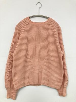 GUESS/ゲス/ニット/セーター/トップス/ピンク/L