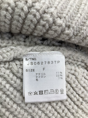 JEANASIS/ジーナシス/ニット/セーター/トップス/ベージュ/F