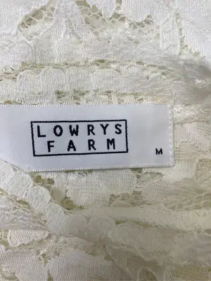 LOWRYS FARM/ローリーズファーム/Tシャツ/カットソー/トップス/ホワイト/M