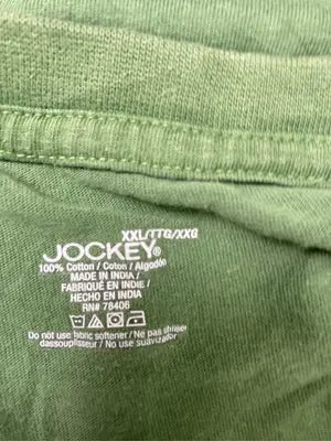 JOCKEY/Tシャツ/カットソー/トップス/グリーン/XXL