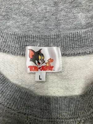 TOM and JERRY/トムアンドジェリー/スウェット/トップス/グレー/L