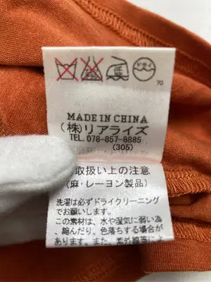 R.P.B/アールピービー/Tシャツ/カットソー/トップス/オレンジ/2