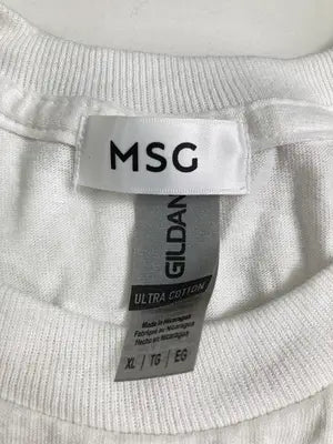 MSG/エムエスジー/Tシャツ/カットソー/トップス/ホワイト/XL